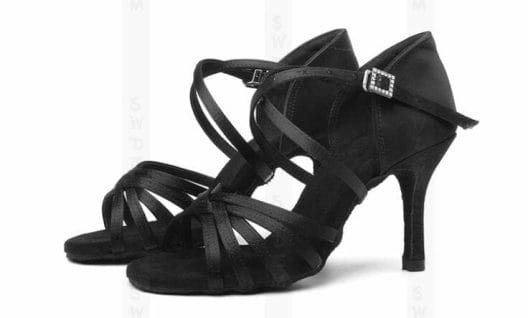 Scarpa da ballo donna -Fashion Black Latin tacco 7.5 Scarpe da Ballo Scarpe da ballo, cerimonia, abbigliamento, articoli da regalo, borse, scarpe personalizzate, dance shoes, 6